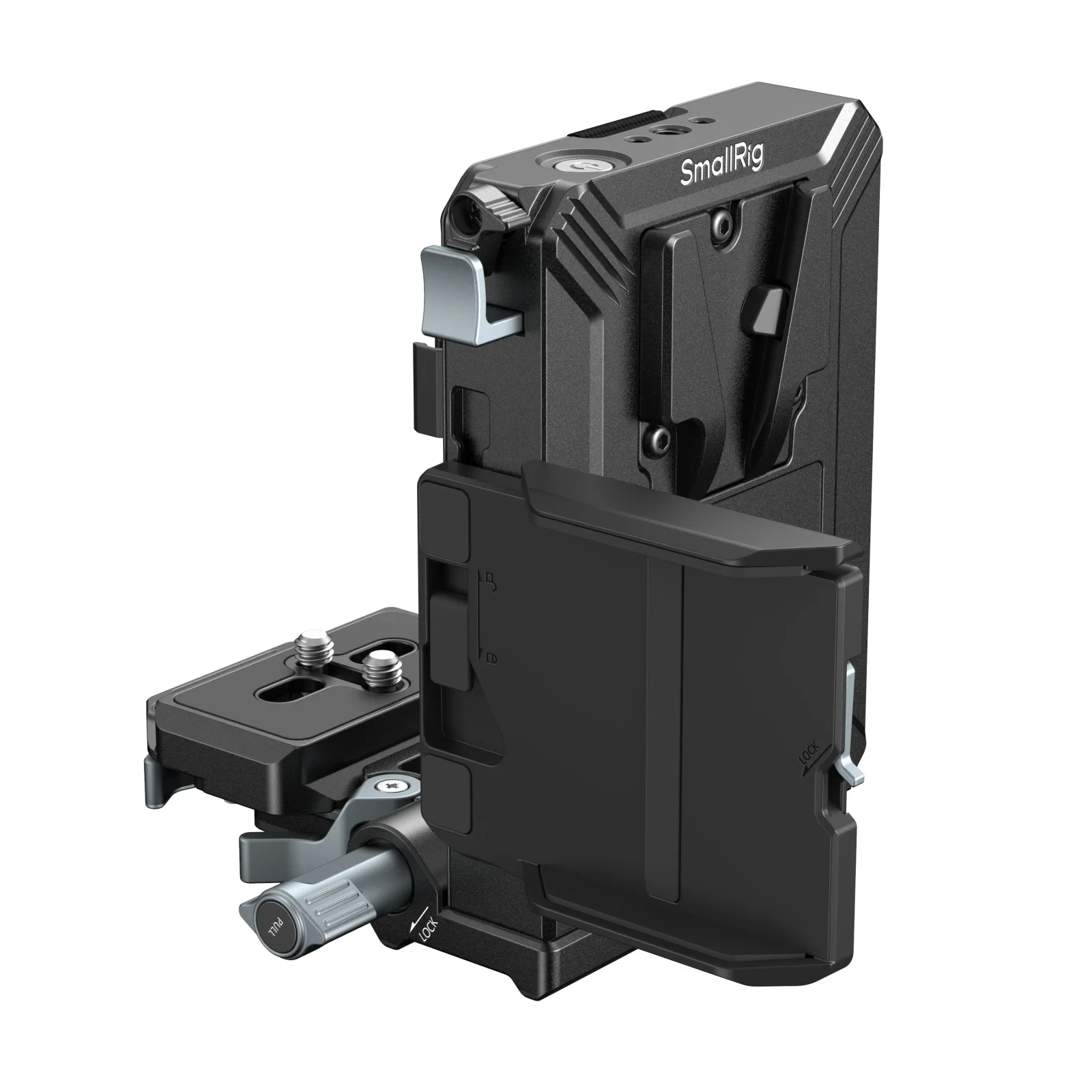 V Mount Battery - SmallRig Kompaktes V-Mount Batteriehalterungs-Kit 180 °