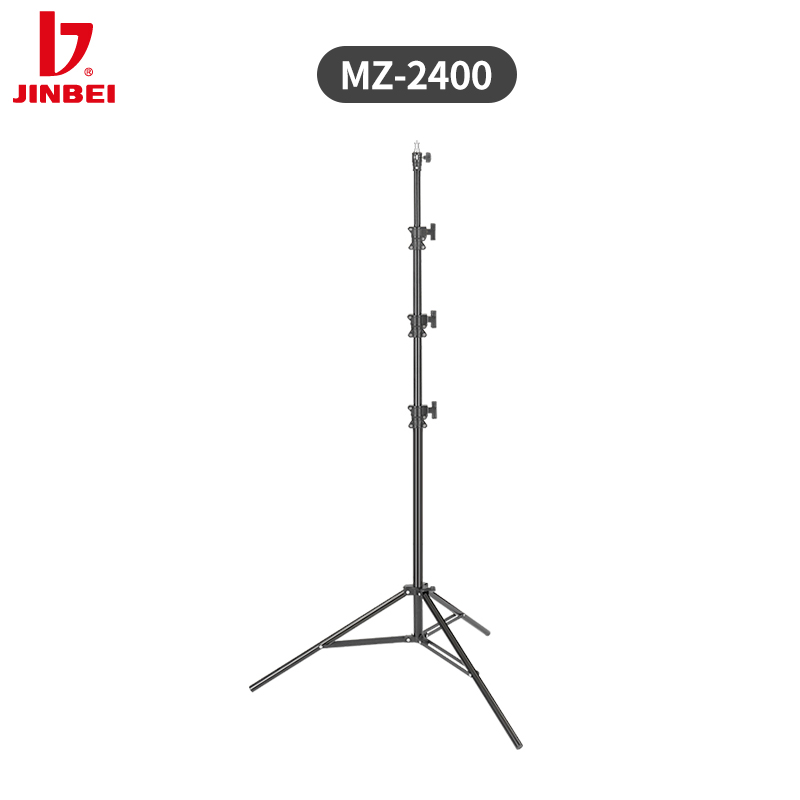Photography Lighting For Studio - JINBEI MZ-2400FP Luftkissen-Aluminium-Fotografie-Lichtstativ Professionelles Stativ Studio-Lichtstativ