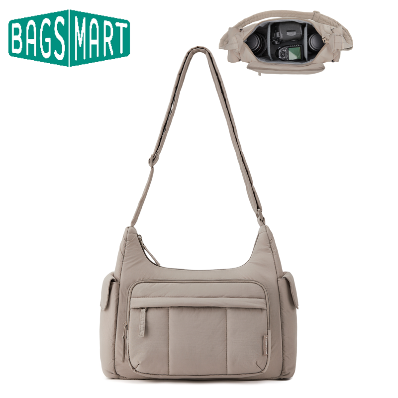 Photography Lighting Equipment Bags - BAGSMART 2-in-1 Kamera-Umhängetasche für Fotografen Alltägliche