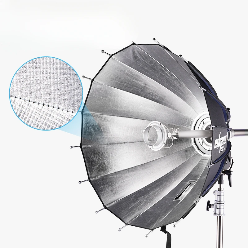 Parabolic Umbrella Deep - Parabolischer Reflexionsregenschirm mit tiefem Mundrand