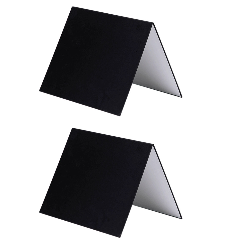 Photography Lighting Reflectors - 2 Stück Fotoreflektor, gefalteter A4-Größe Karton,