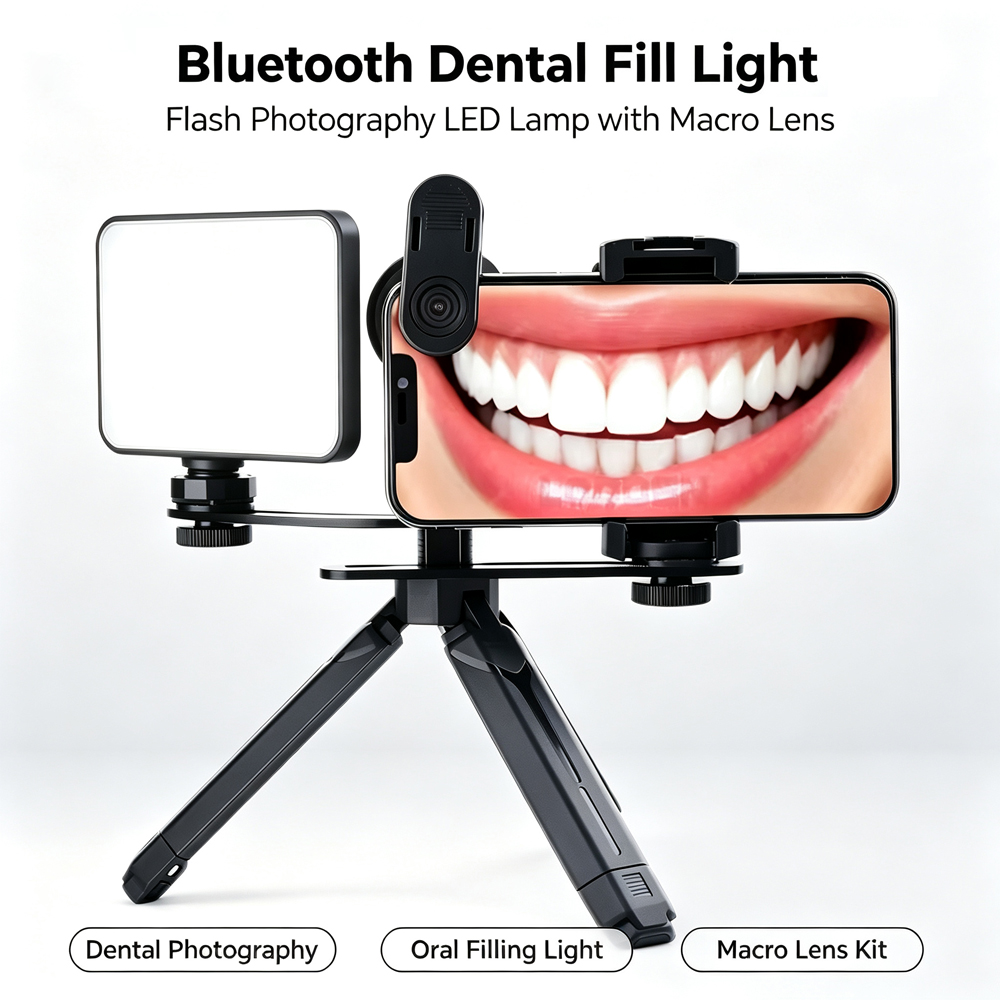 Photography Lighting Led - Lodden Bluetooth Zahn füllung Licht Blitz