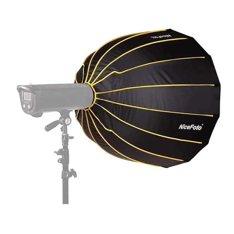 Parabolic Umbrella Deep - NiceFoto LED 35 Zoll/90cm Schnell Aufbaubarer