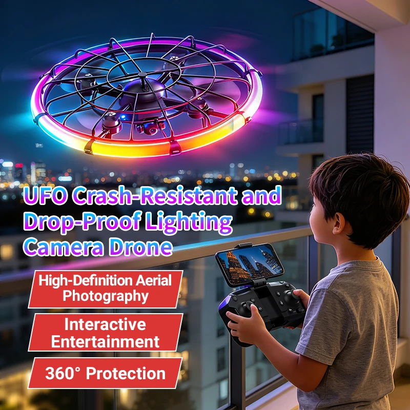 Photography Lighting For Beginners - JJRC H145 UFO RC-Drohne mit Dual-HD-Objektiv,