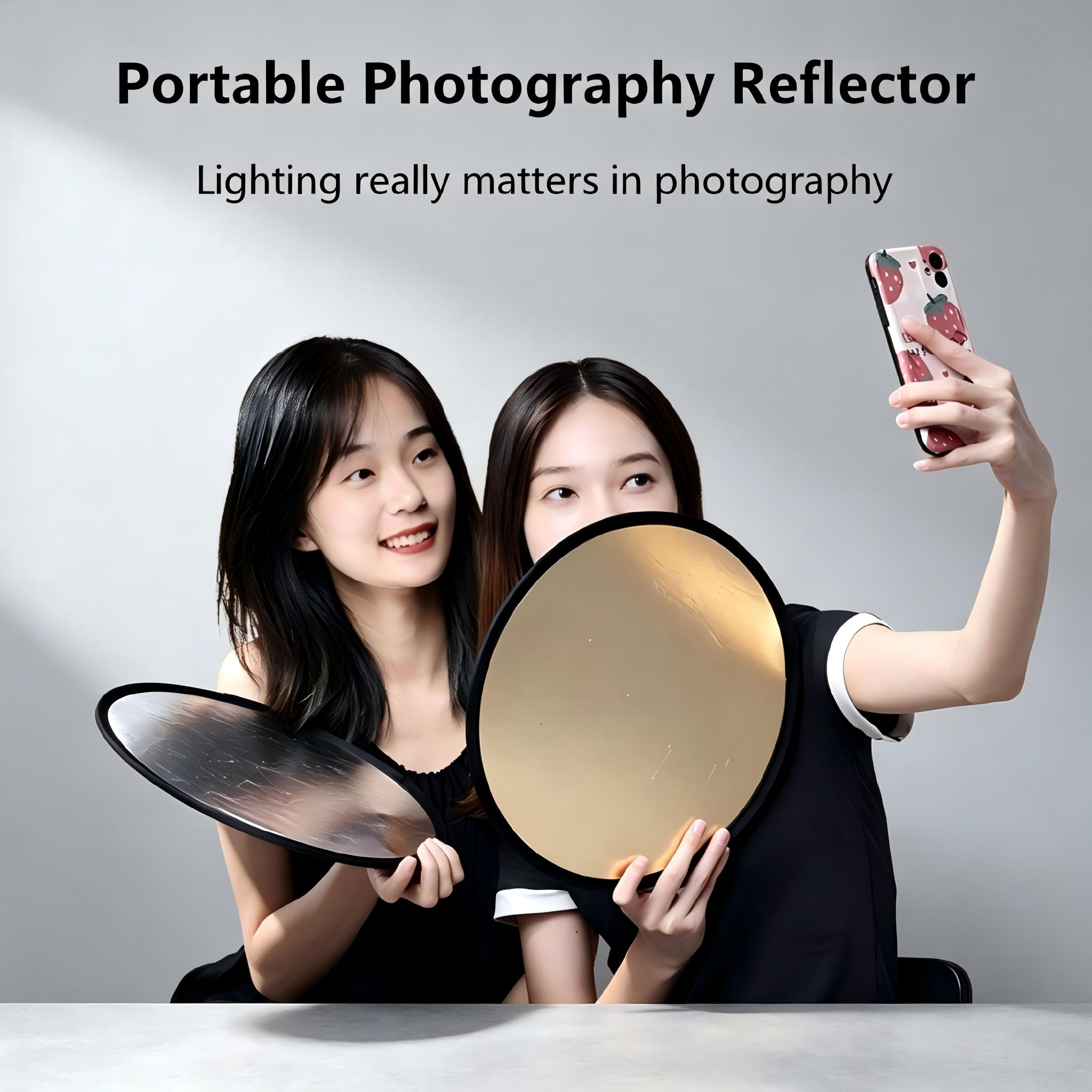 30/60 cm runder, doppelseitige – Photography Lighting Reflectors Bewertung und Preis