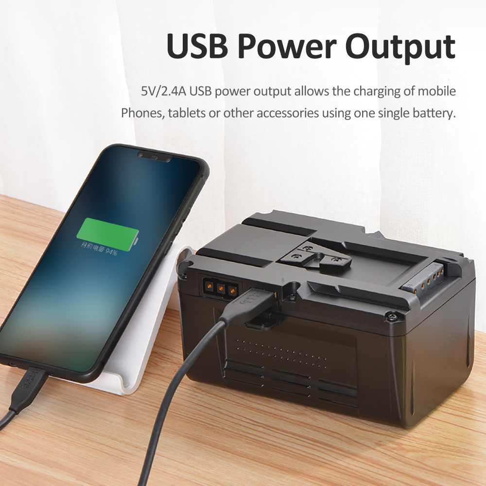Kingma Hohe Kapazität 21000 mA – V Mount Battery Bewertung und Preis