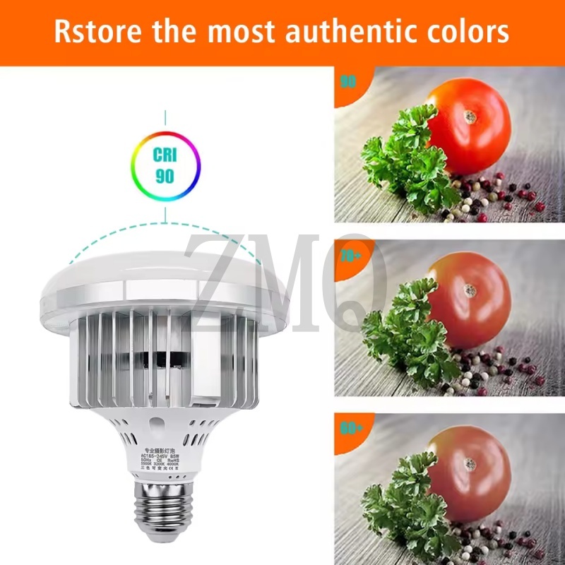 E27 85W 155W Lampe 3200K-5500K – Photography Lighting Led Bewertung und Preis