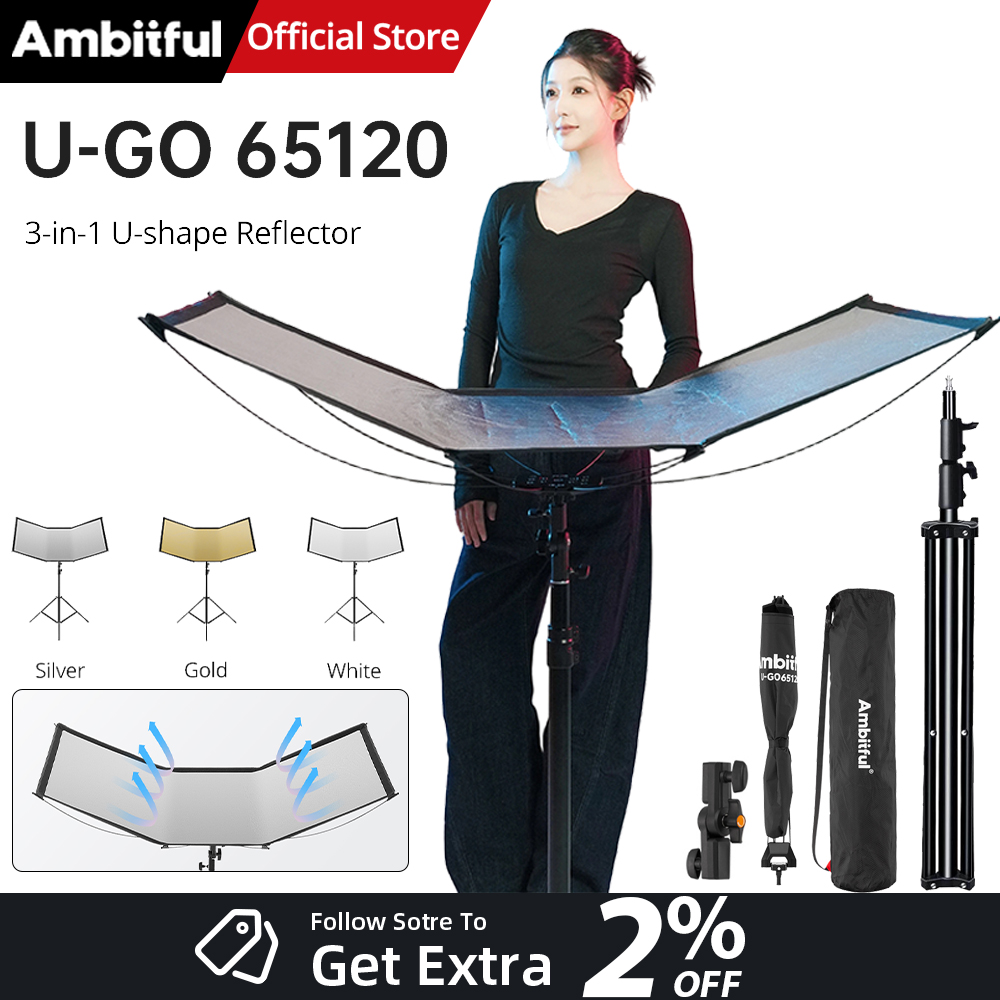 AMBITFUL 3in1 U-Typ Lichtdiffu – Photography Lighting Type Bewertung und Preis