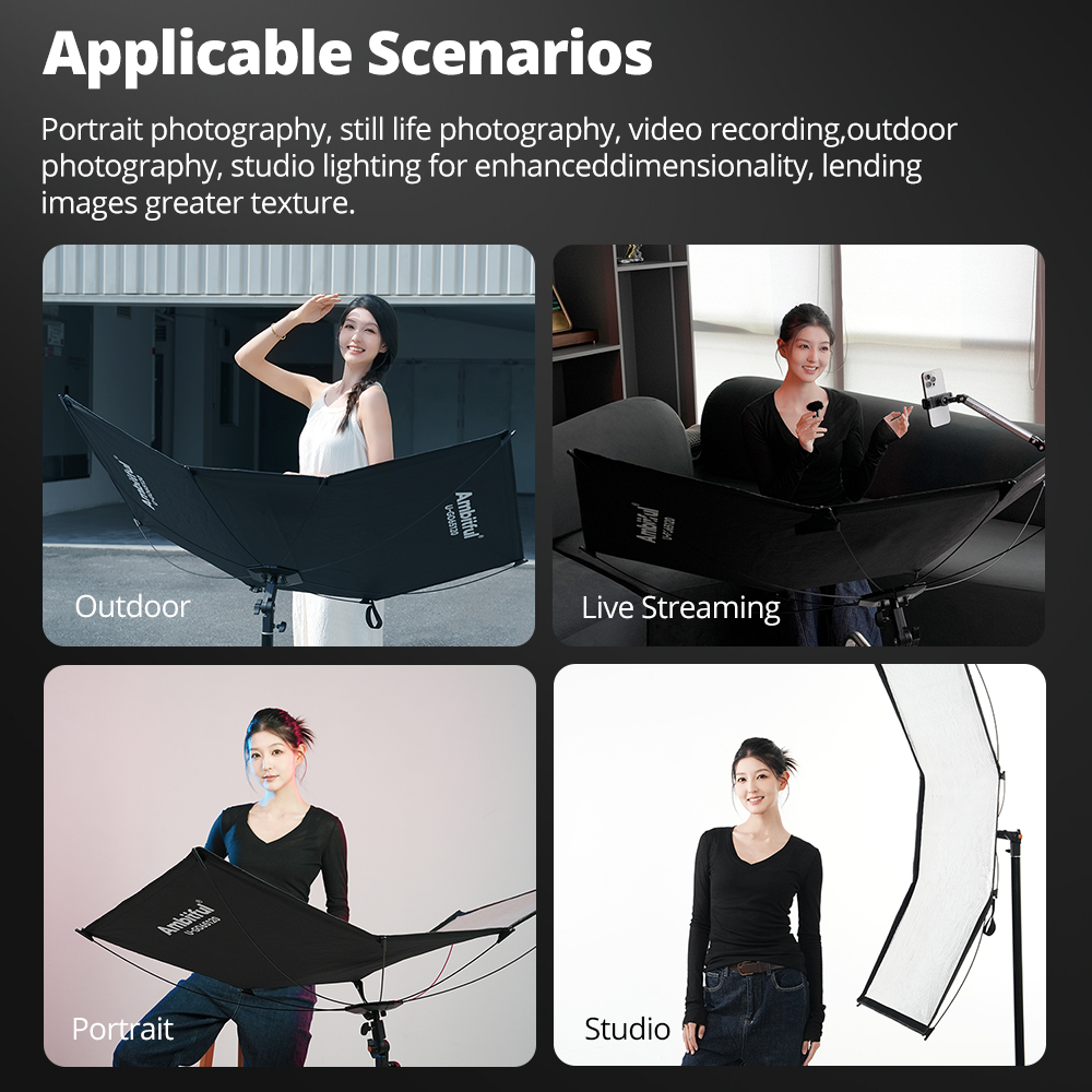 AMBITFUL 3in1 U-Typ Lichtdiffu – Photography Lighting Type Bewertung und Preis
