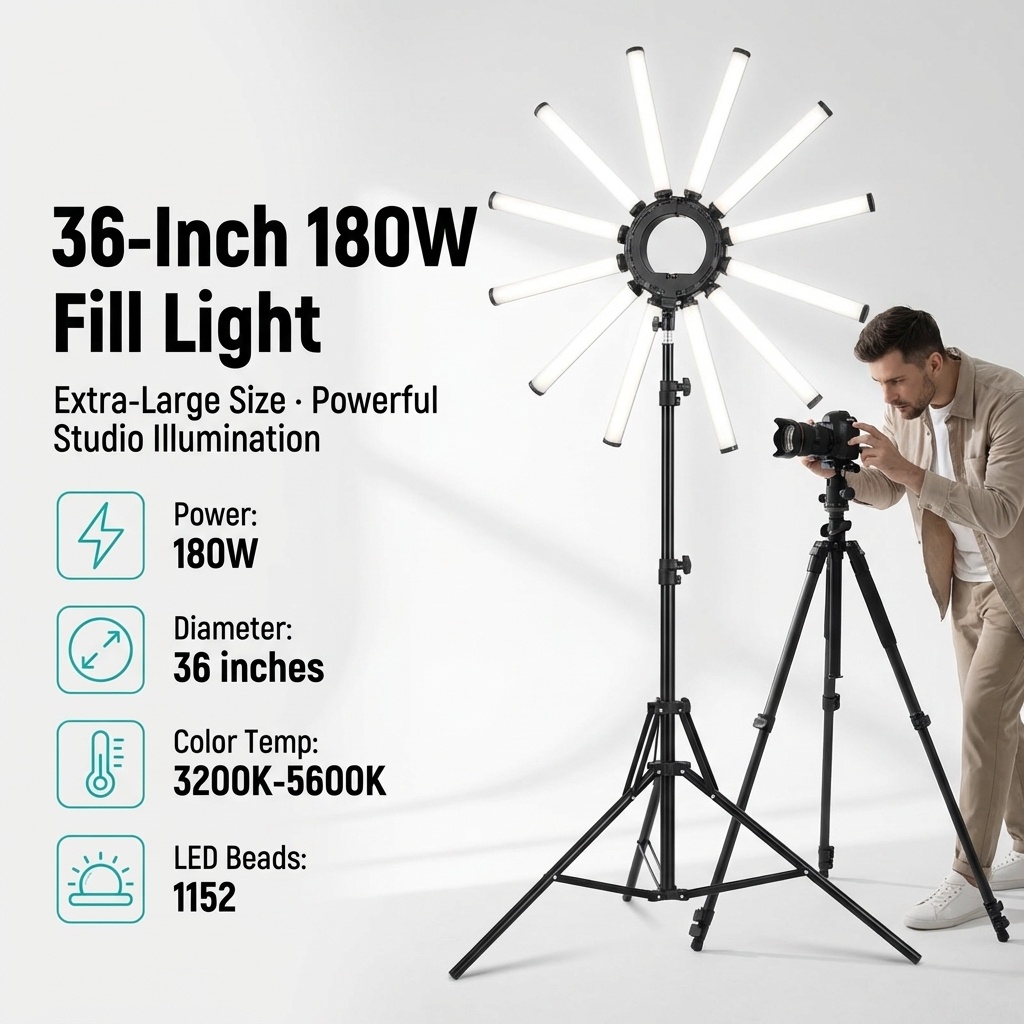 12-Arm Multi-Röhren Fotografie – Photography Lighting For Studio Bewertung und Preis