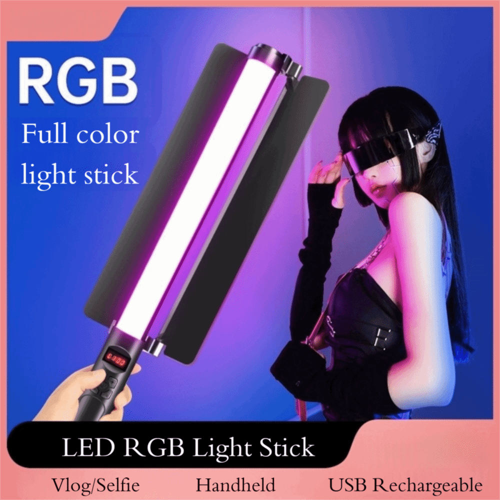 Handheld LED RGB Licht Stick B – Photography Lighting For Studio Bewertung und Preis