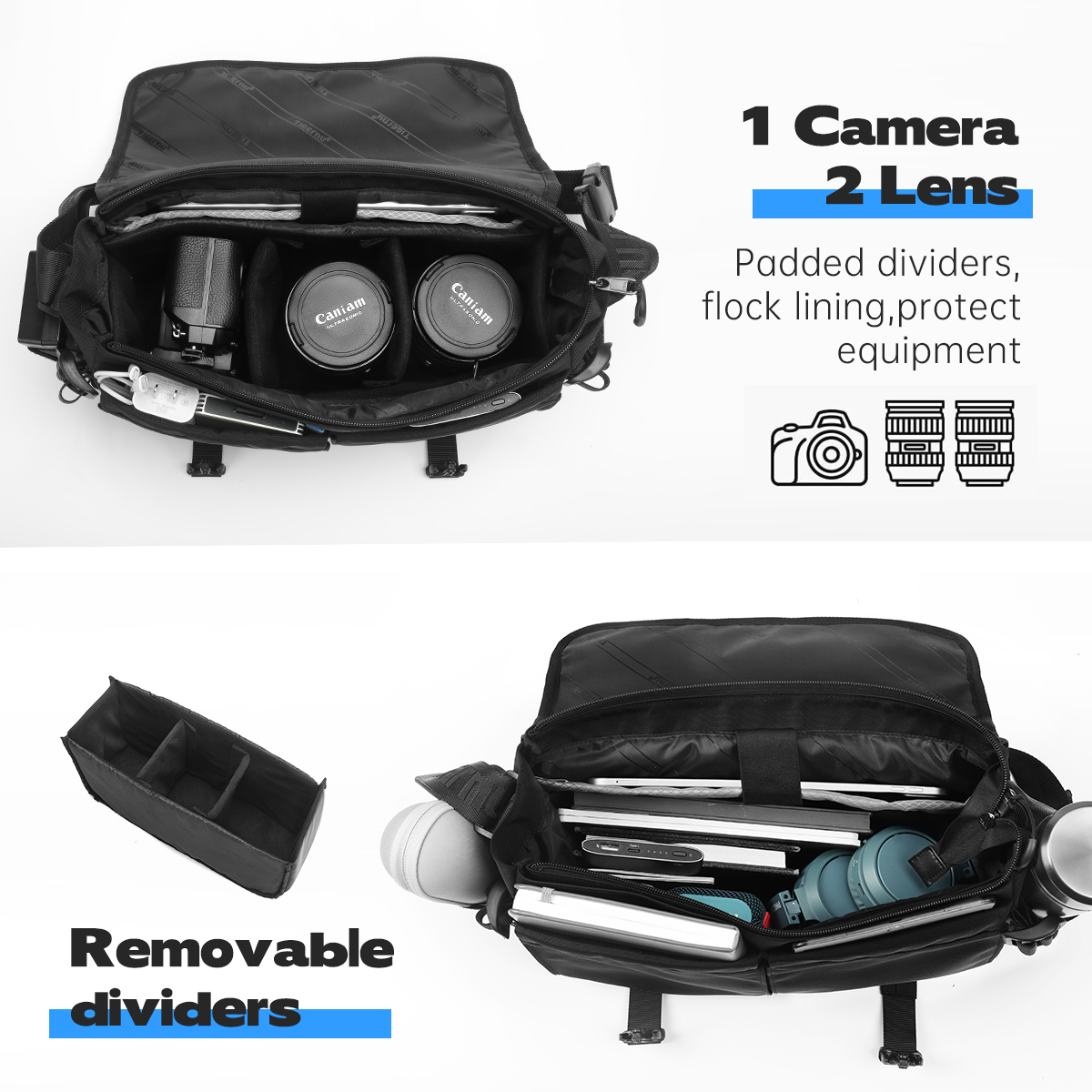 Tigernu Herren-Umhängetaschen, – Photography Lighting Equipment Bags Bewertung und Preis