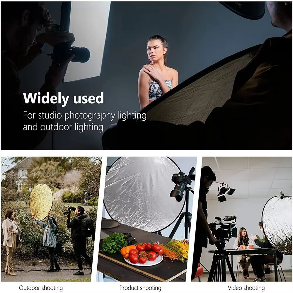 Tragbarer 5-in-1 Zusammenklapp – Photography Lighting Reflectors Bewertung und Preis
