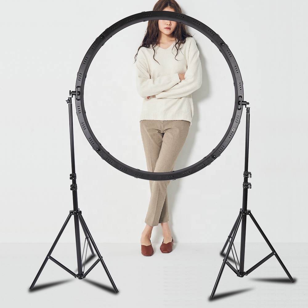 120W LED-Ringlicht mit Kabelst – Photography Lighting For Studio Bewertung und Preis