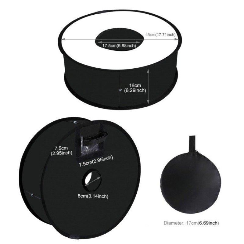Faltbarer 45cm Ringblitz-Softb – Photography Lighting Type Bewertung und Preis