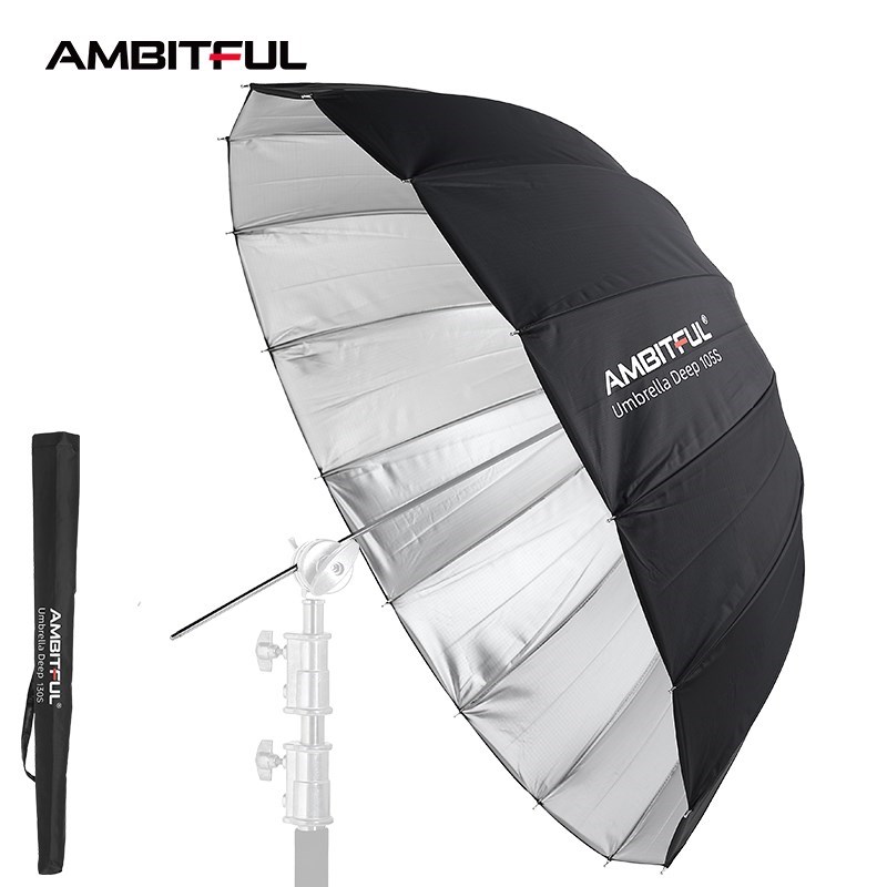AMBITFUL 105 cm 130 cm 160 cm  – Parabolic Umbrella Deep Bewertung und Preis
